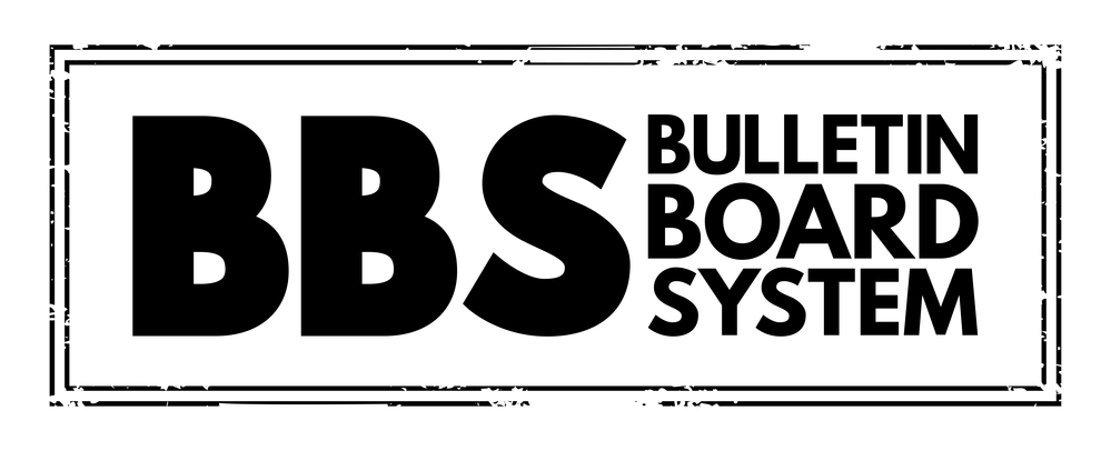 90s Flashback - Co-SysOp of a Bulletin Board System